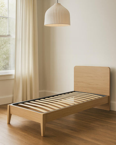 Rete letto Nemo – singolo 80 x 190 – 13 doghe da 6,5 cm – Struttura in metallo grigio