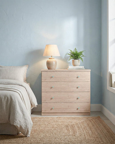 Comò TERO - quattro cassetti - L.90 x P.52 x H.85 - in diverse colorazioni