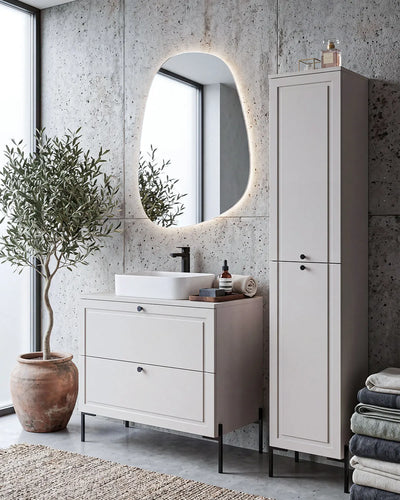 Colonna bagno ELLE 170 - 2 Ante - Cashmere
