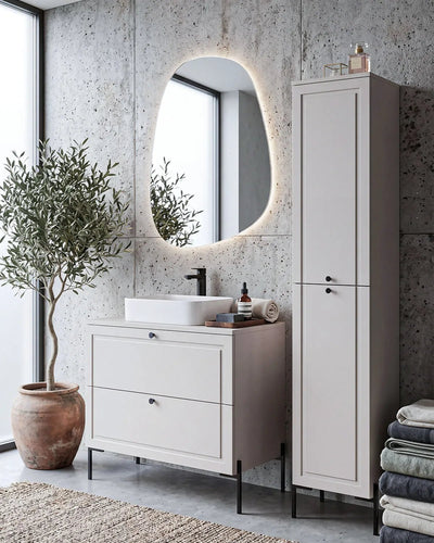 Colonna bagno ELLE 170 - 2 Ante - Cashmere