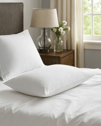 Cuscino Cervicale in Cotone Anallergico – Guanciale Ortopedico per Dormire Bene