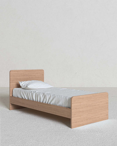 Letto easy con fascioni e pediera , letto singolo e piazza e mezza +10 colorazioni