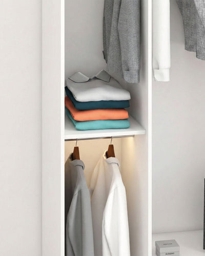 Ripiano per la serie W - Uso Versatile per Vestiti e Scarpe - Colore bianco - 45 cm x 50cm