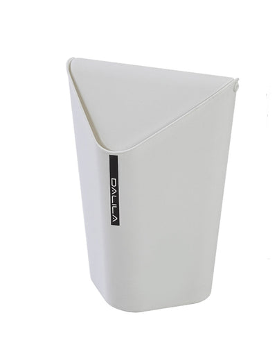 Pattumiera con coperchio basculante in plastica 6,5 Lt