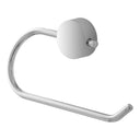 porta salviette in acciaio cromato con doppia modalità di fissaggio - doomostore