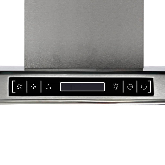 vidaXL Cappa da Cucina a Isola con Display LCD - doomostore