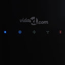 vidaXL Cappa da Cucina ad Isola Sospesa LCD Sensore in Vetro Temperato - doomostore