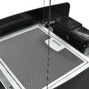 vidaXL Cappa da Cucina ad Isola Sospesa LCD Sensore in Vetro Temperato - doomostore