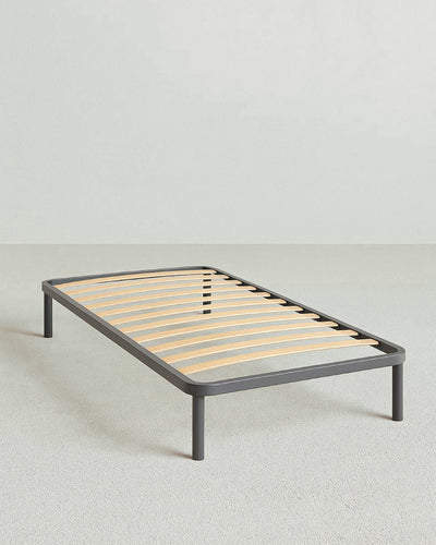 Rete letto Nemo – una piazza 90 x 190 – 12 doghe da 6,5 cm – Struttura in metallo grigio