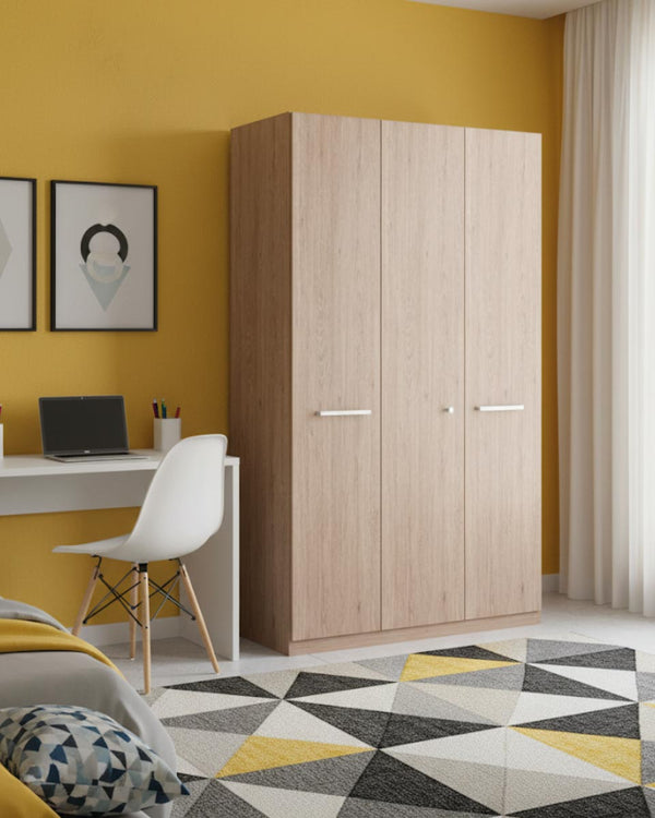 Armadio Nina H.230 - Guardaroba moderno - 3 ante - 4 varianti colore personalizzabile - 2 ripiano regolabile incluso - 4 ripiani regolabili opzionali - doomostore