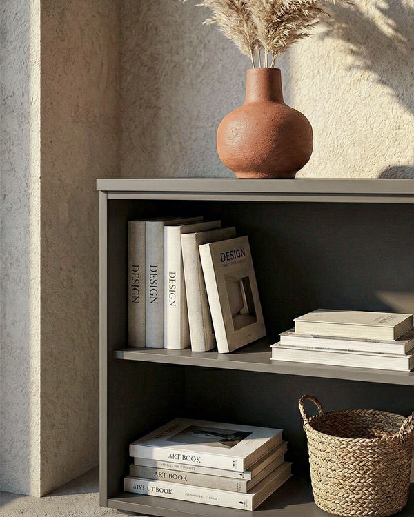 Mobile Basso Antracite Ufficio a giorno L.90cm x H.83cm x P. 42,5cm - doomostore