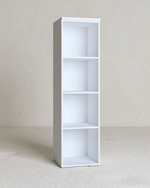 Mobile Bianco Ufficio a giorno L.45cm x H.160cm x P. 42,5cm - doomostore