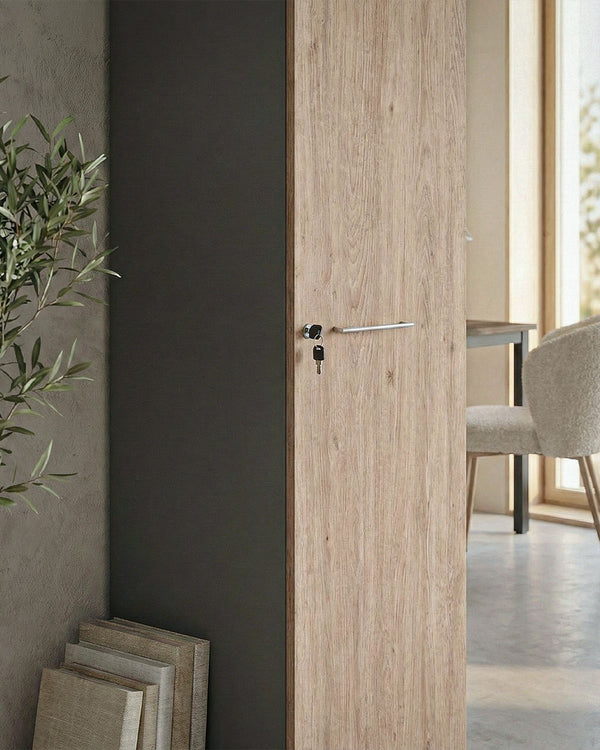 Mobile Antracite Ufficio L.45cm x H.160cm x P.42,5cm - doomostore