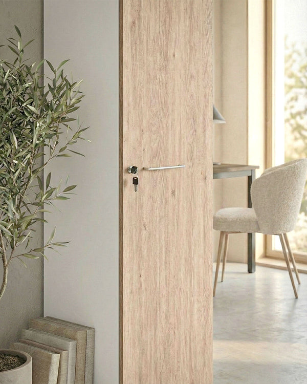 Mobile Bianco Ufficio L.45cm x H.160cm x P.42,5cm - doomostore