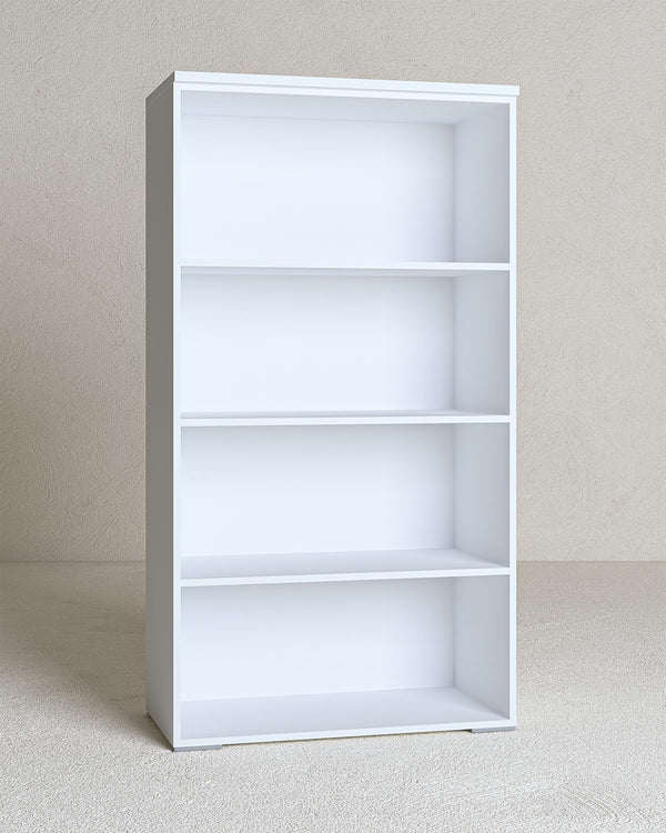 Mobile Bianco Ufficio a giorno L.90cm x H.160cm x P.42,5cm - doomostore