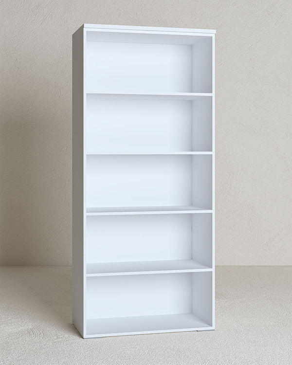 Mobile Bianco Ufficio a giorno L.90cm x H.199cm x P.42,5cm - doomostore
