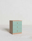 Cameretta Completa Bugs Bunny - Virginia/Oliva per ragazzi e bambini - Scrittoio Genius Dx - Letto Fly con piedi in legno - Libreria Ardela - Comodino Arva - doomostore