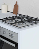 Cucina compatta Aisha - 218 cm Linea Smart - Blocco cucina moderno per appartamento, B&B e hotel - Personalizzabile in finiture e colori - Personalizzabile in composizione ed accessori - doomostore