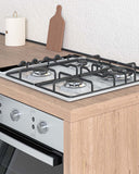 Cucina compatta Aisha - 218 cm Linea Smart - Blocco cucina moderno per appartamento, B&B e hotel - Personalizzabile in finiture e colori - Personalizzabile in composizione ed accessori - doomostore