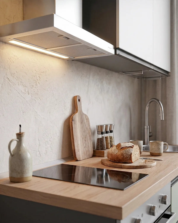 Cucina compatta Margot - 165 cm Linea Smart - Blocco cucina moderno per appartamento, B&B e hotel - Personalizzabile in finiture e colori - Personalizzabile in composizione ed accessori