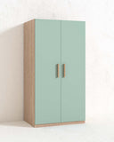 Cucina salvaspazio monoblocco con ante  COMPACTO CHEF  completa L105cm x H.200 x P.72cm , perfetta per arredare un appartamento, B&B o un Hotel o in ufficio