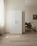 Cucina Compacto Chef - Blocco cucina completa bianco - Perfetta per piccoli appartamenti, B&B e ufficio - L 105cm x H 200 x P 72cm - doomostore