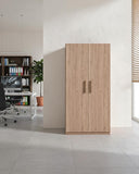 Cucina Compacto Chef - Blocco cucina completa virginia - Perfetta per piccoli appartamenti, B&B e ufficio - L 105cm x H 200 x P 72cm - doomostore