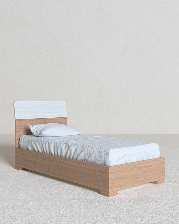 Letto Comby con contenitore, letto singolo e piazza e mezza + 10 colorazioni - doomostore