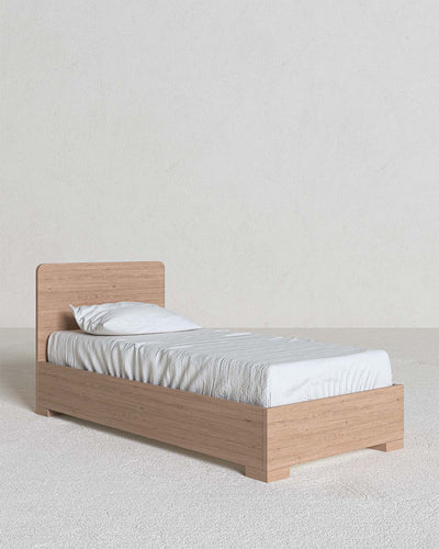 Letto Easy con contenitore, letto singolo e piazza e mezza + 10 colorazioni