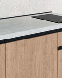 Cucina compatta Chery - 150 cm Linea Smart - Cucina moderna per appartamento, B&B e hotel - Personalizzabile in finiture e colori - Personalizzabile in composizione ed accessori - doomostore