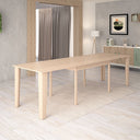 Tavolo da Pranzo FELIX 130cm con quattro allunghi da 40cm - in diverse colorazioni - doomostore