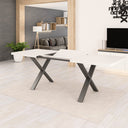 Tavolo da Pranzo VALENCIA con allungo 80cm in diverse colorazioni - doomostore