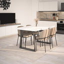 Tavolo da Pranzo DUBLINO con allungo 80cm in diverse colorazioni - doomostore