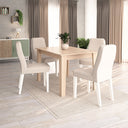 Tavolo da Pranzo FELIX 130cm con quattro allunghi da 40cm - in diverse colorazioni - doomostore