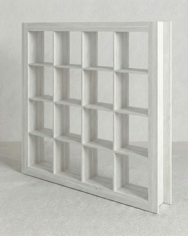 Libreria 4 colonne OSLO Betulla per arredare ufficio camera soggiorno cucina L.186xH186xP.32 cm - doomostore