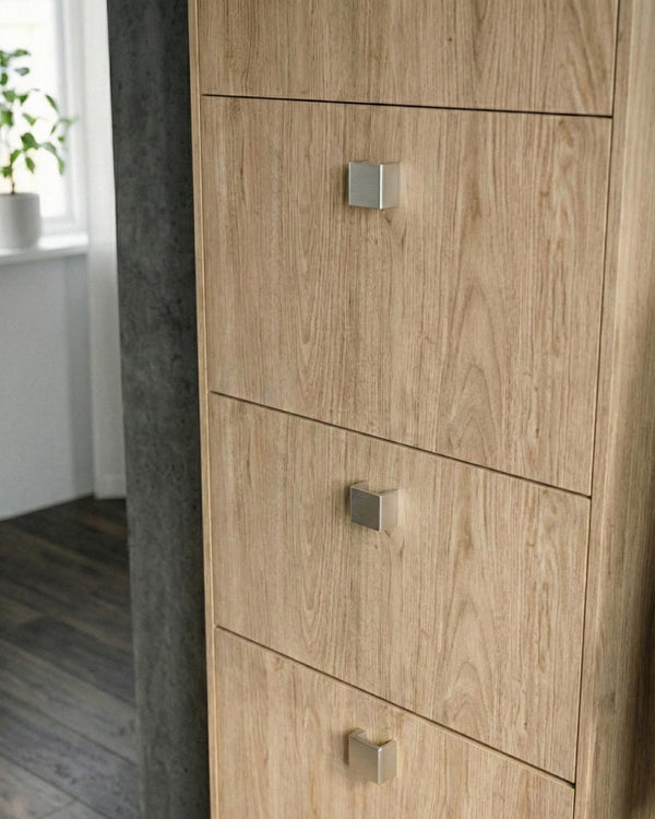 Scarpiera Ornella - 5 ante a ribalta – Mobile portascarpe compatto virginia - 65x185x18 cm - 15 paia - doomostore