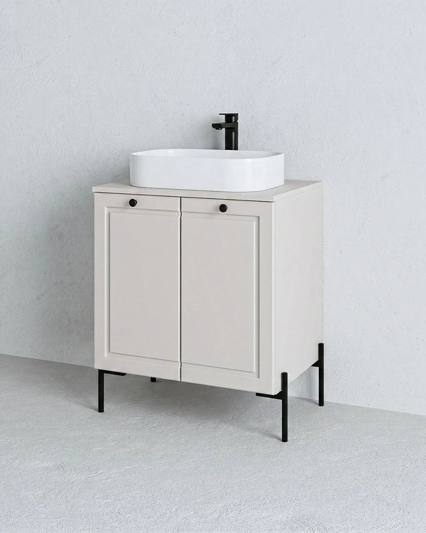 Mobile bagno ELLE 60 – 2 Ante - Cashmere - doomostore