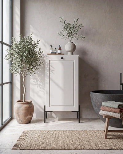 Mobile contenitore bagno ELLE 57 - 1 Anta - Cashmere