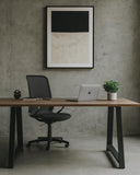 Poltrona Frey – Sedia ufficio Mesh – Schienale in rete – Braccioli chiusi in nylon nero – Base girevole – Altezza regolabile - doomostore