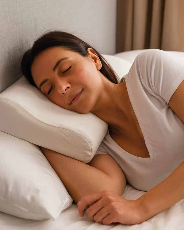 Cuscino Memory Cervicale – Guanciale Ortopedico Antidolorifico per Dormire Bene - doomostore