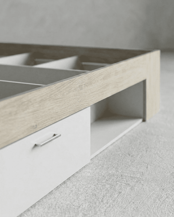 Letto attrezzato DORMIRA - Letto contenitore moderno per cameretta - doomostore