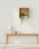 Libreria a muro Kubo - Pensile singolo in truciolato - Scaffale contenitore moderno - 5 varianti colore - doomostore