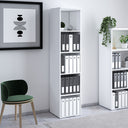 Mobile Bianco Ufficio a giorno L.45xH.200xP.45 - doomostore