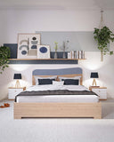 Letto Fly contenitore - Matrimoniale - 10 colori - Design moderno - doomostore