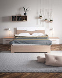 Letto Smile contenitore - Matrimoniale - 10 colori - Design moderno - doomostore