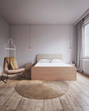 Letto Comby con pediera - Matrimoniale - 10 colori - Design moderno - doomostore