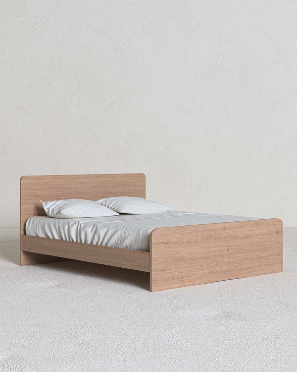 Letto easy con pediera - Matrimoniale - 10 colori - Design moderno - doomostore