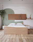 Letto Fly con pediera - Matrimoniale - 10 colori - Design moderno - doomostore