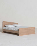 Letto Luna con pediera - Matrimoniale - 10 colori - Design moderno - doomostore