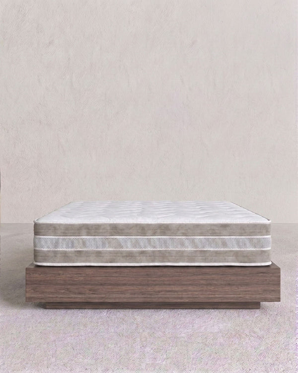 Materasso Nubea - Matrimoniale - Poliuretano espanso e memory foam - Antiacaro e antibatterico - Tessuto biotermo - Orotpedico -h23 - doomostore